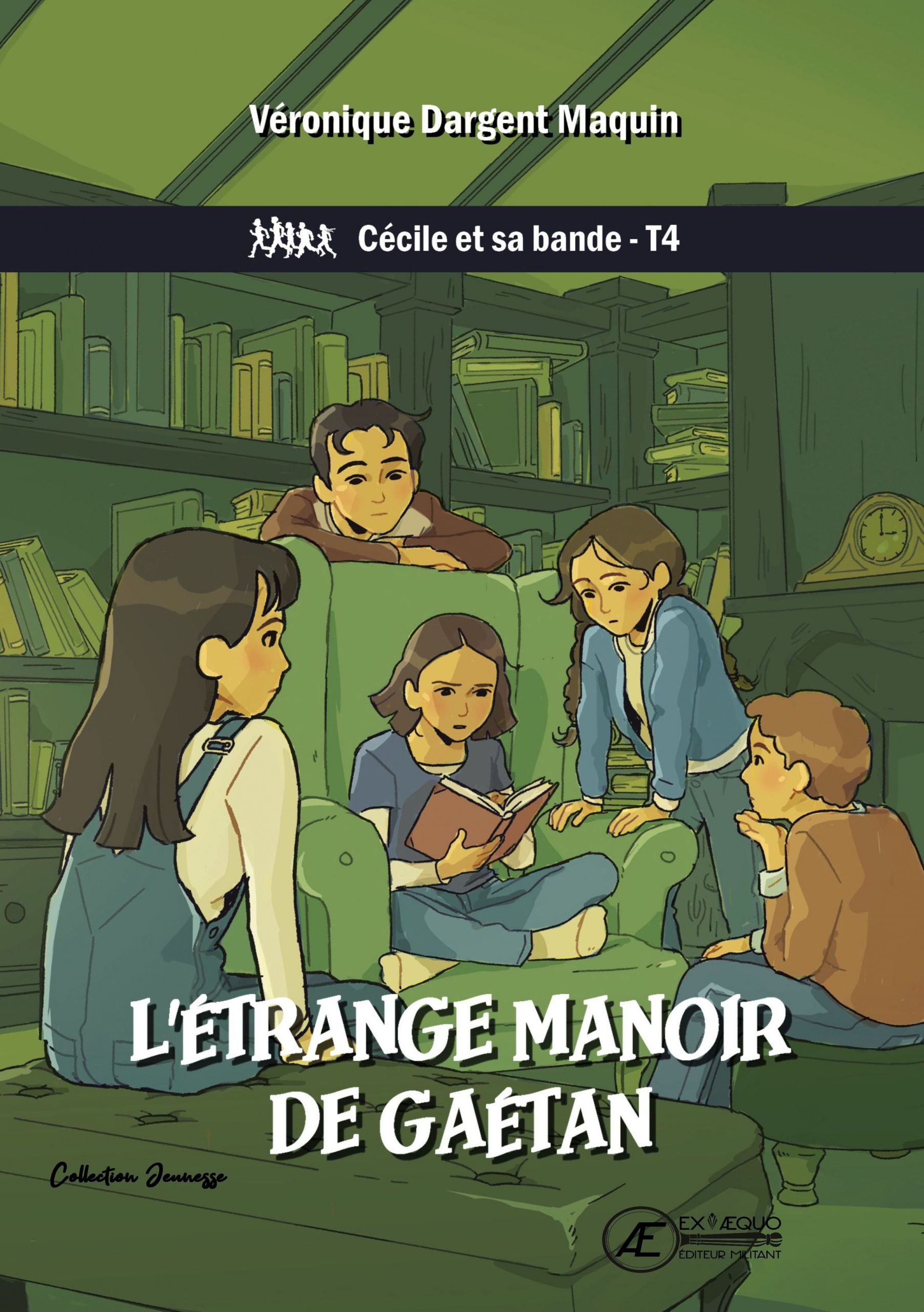 You are currently viewing L’étrange manoir de Gaetan – Cécile et sa bande T4