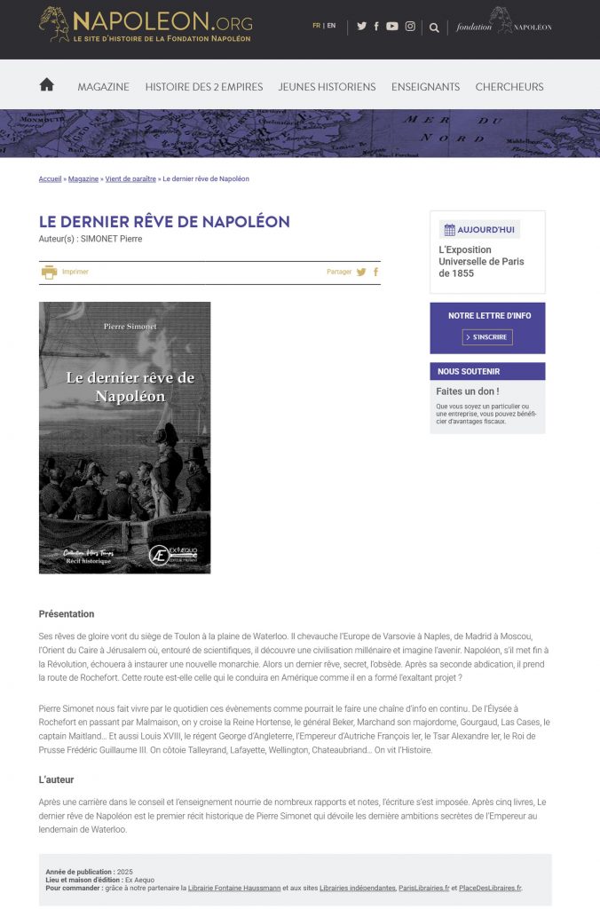 Illustration de Thierry JOUET : Médaille du mérite littéraire des Arts et Lettres de 2019 de Bourges