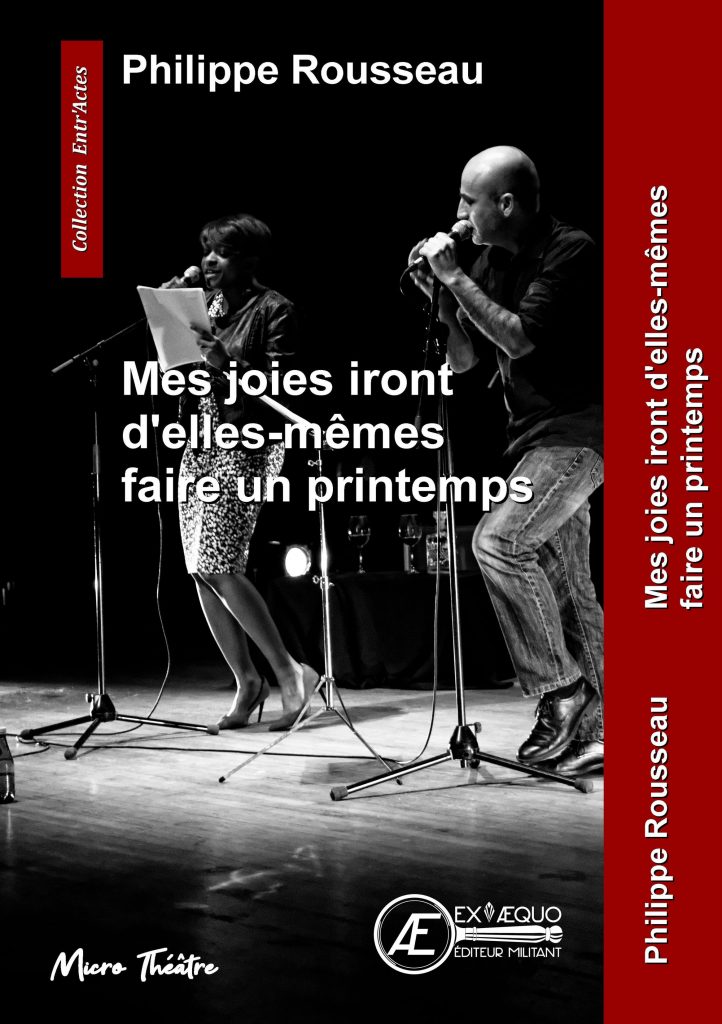 Couverture d’ouvrage : Mes joies iront d'elles-mêmes faire un printemps