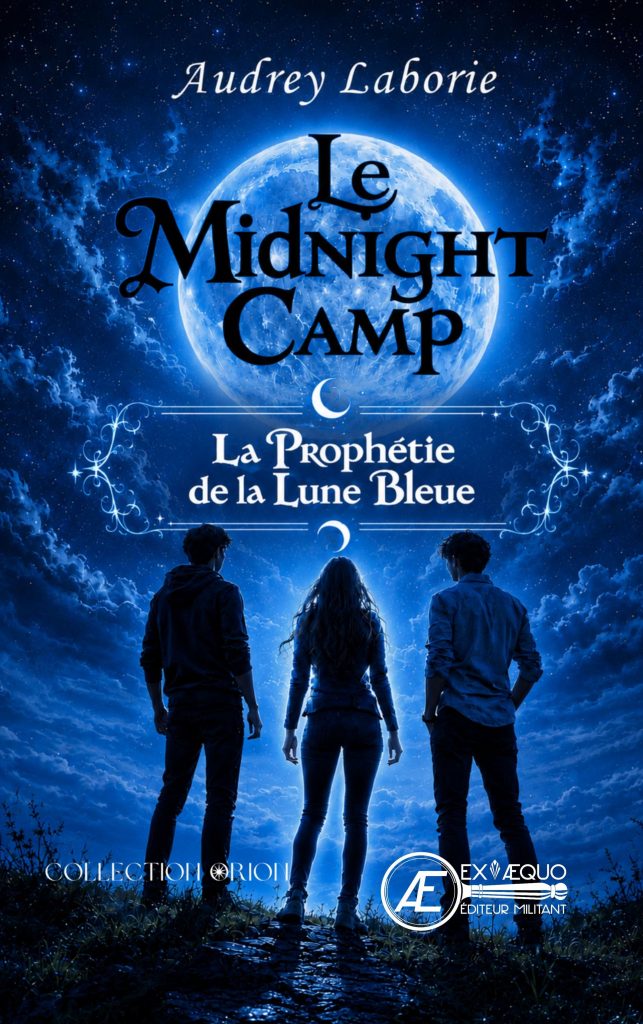 Couverture d’ouvrage : Le Midnight Camp - La prophétie de la lune Bleue