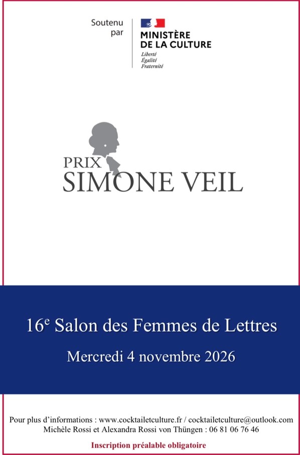 Illustration de Mona Azzam au 16è salon des Femmes de Lettres