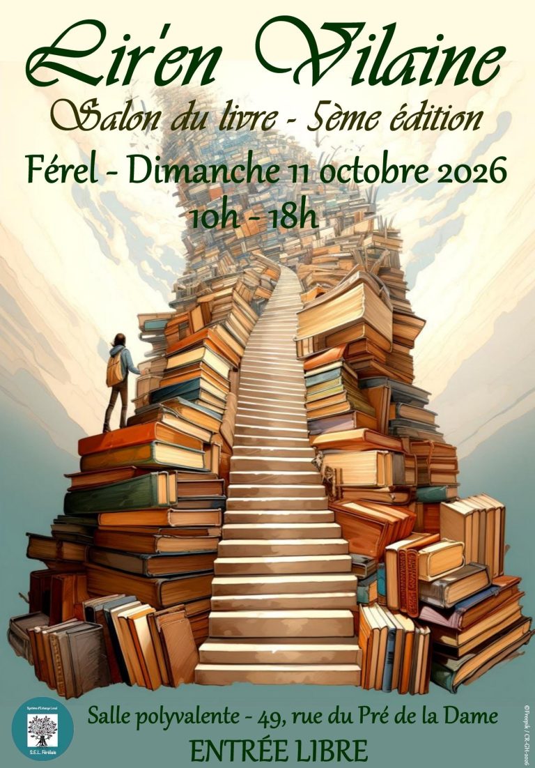 Illustration de Mido au salon LIRE EN VILAINE à FÉREL – 56