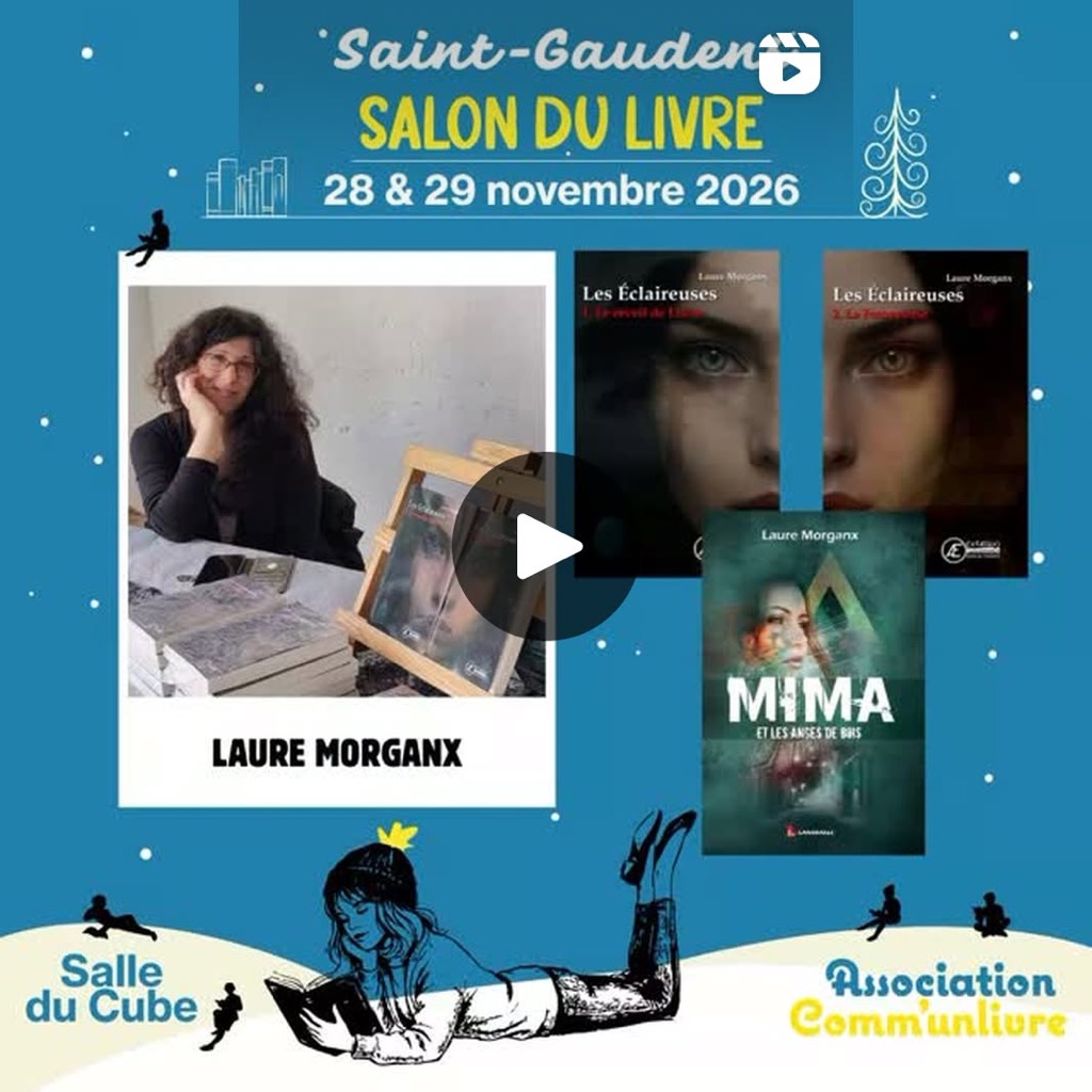 Illustration de Laure Morganx au salon de saint gaudens